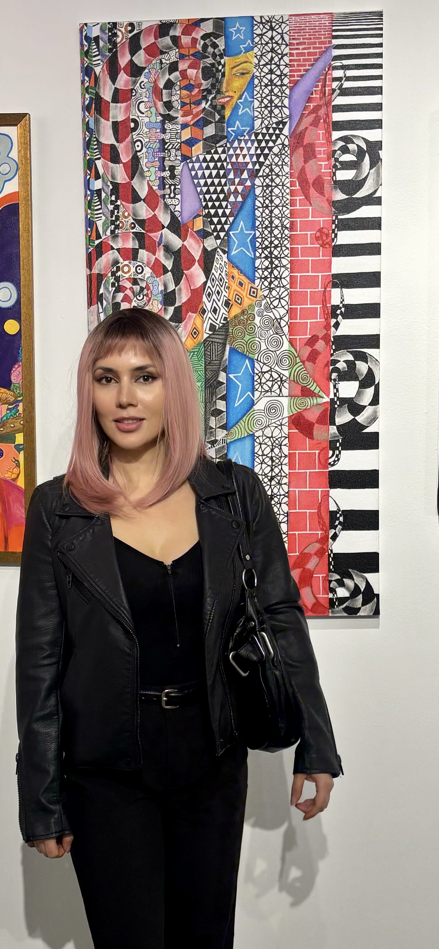 image of featured artworks for an art gallery
